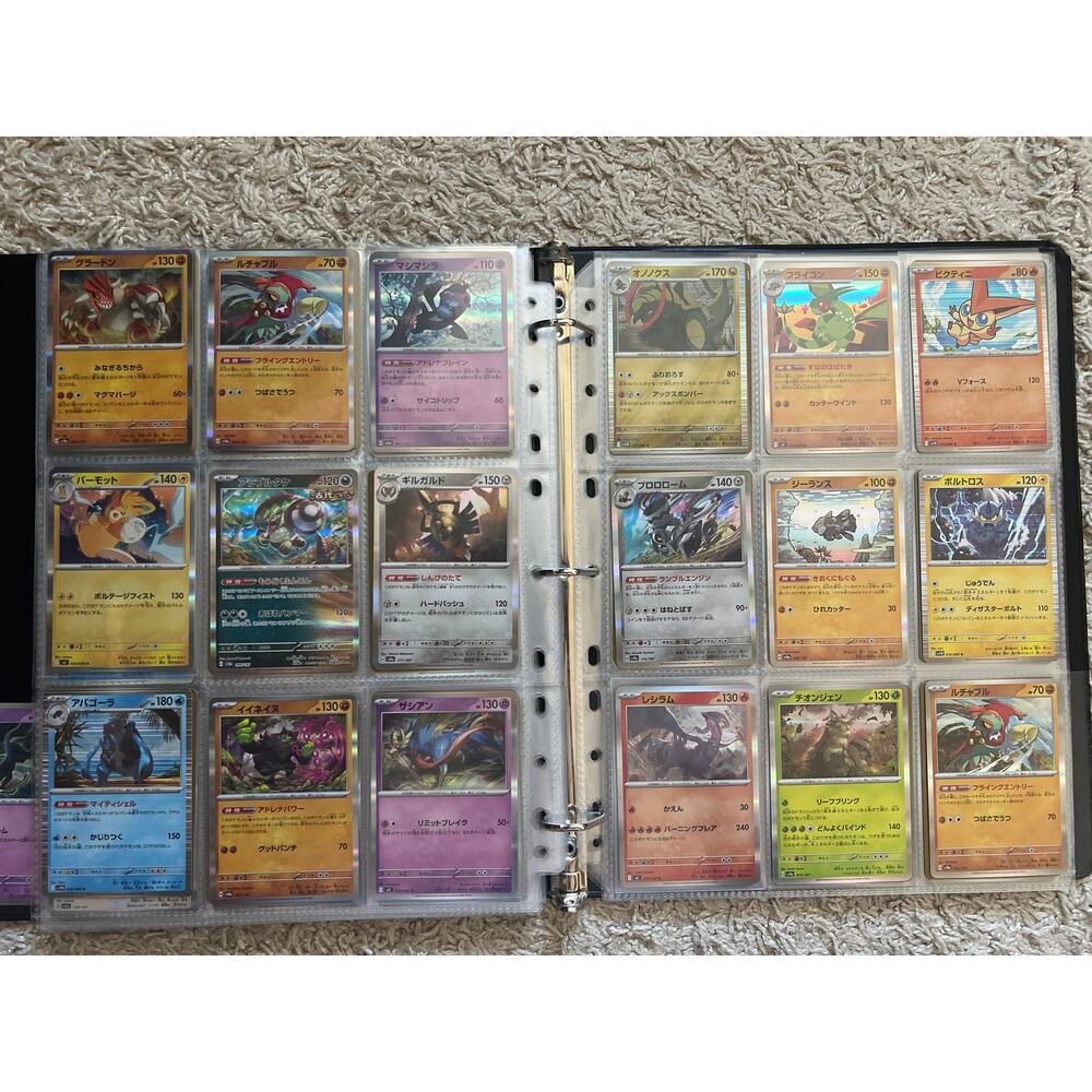 Pokemon Japanese Binder lot of Holos with sealed booster packs - Picture 14 of 16